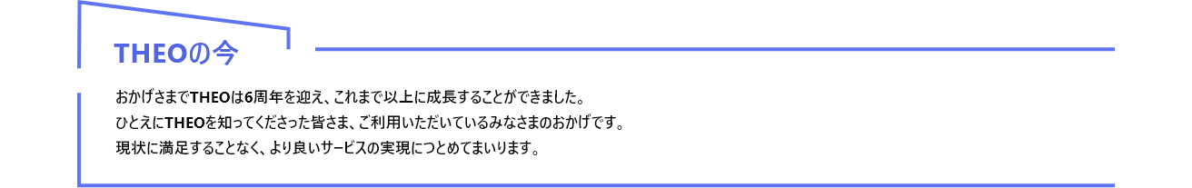 THEOの今